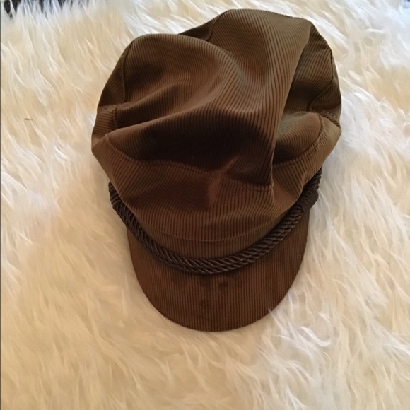 New! Rare Wyeth soft brown corded paperboy